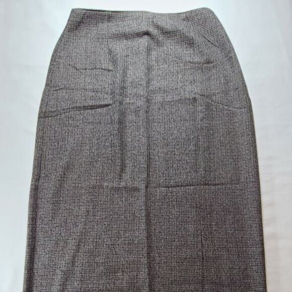VTG Kathie Lee Long Pencil Skirt Size 6 Classic Check, Office Chic #VintageStyle - Picture 1 of 8